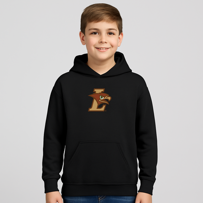 Youth Lehigh Mountain Hawks Logo Pullover Hoodie