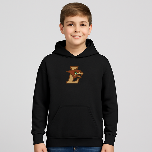 Youth Lehigh Mountain Hawks Logo Pullover Hoodie