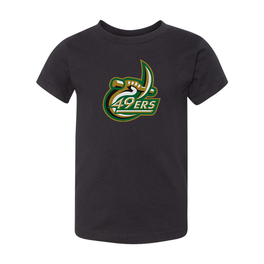 Charlotte 49ers BELLA  CANVAS Toddler Jersey Tee