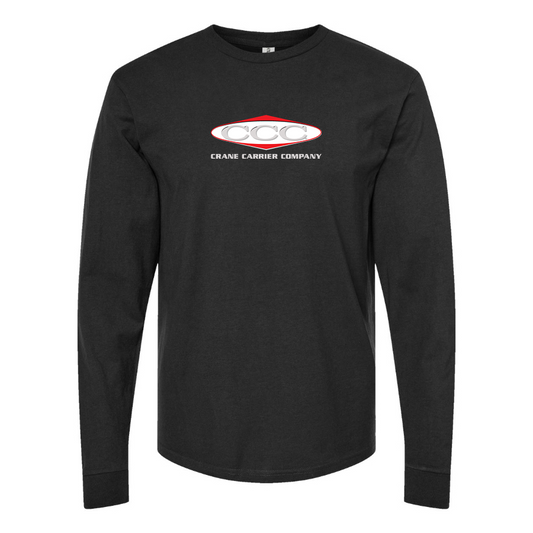 Youth Crane Carrier Company Logo Long sleeves