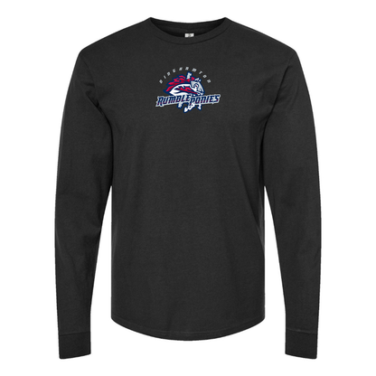 Men's Binghamton Rumble Ponies Logo Long Sleeve T-Shirt