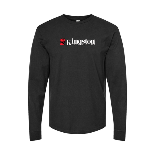 Youth Kingston Logo Cotton Long Sleeve T-Shirt