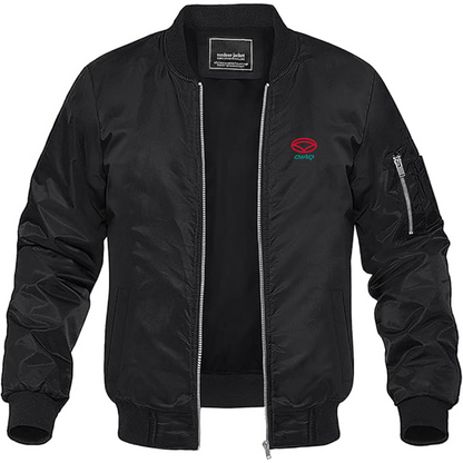 Men's Diar Motors Logo Lightweight Bomber Jacket Windbreaker Softshell Varsity Jacket Coat