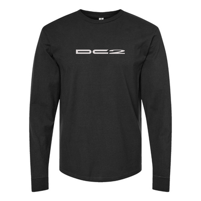 Men's DC2 Logo Cotton Long Sleeve T-Shirt