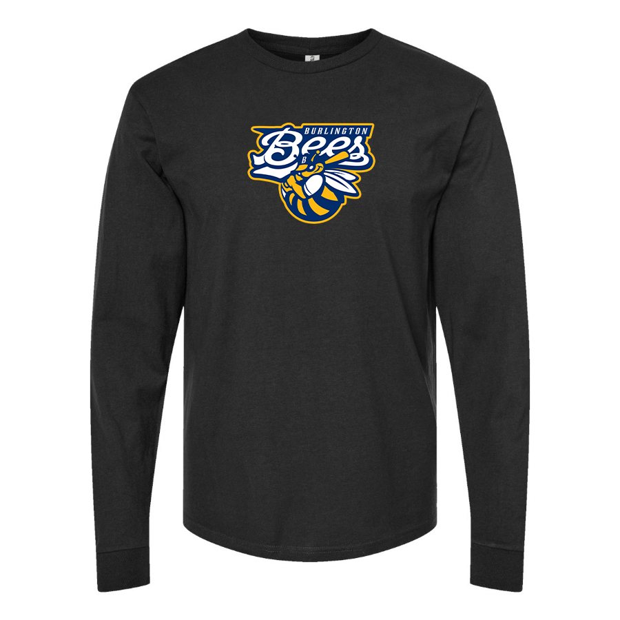 Youth Burlington Bees   Logo Long sleeves