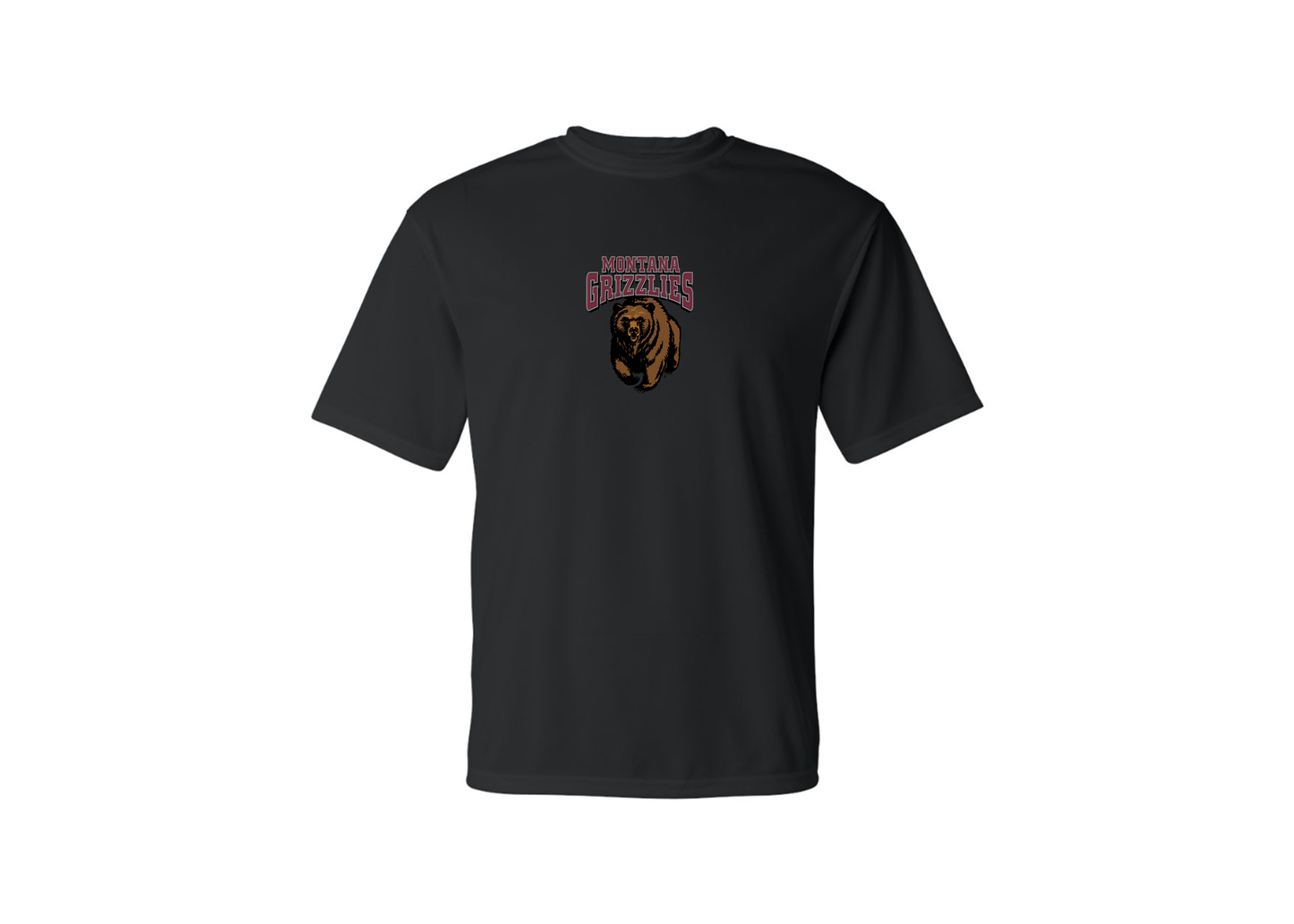 Men's Montana Grizzliesl Polyester T-Shirt
