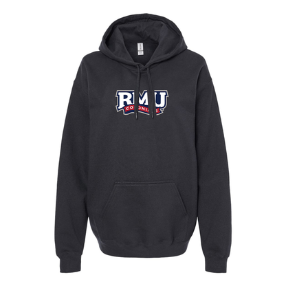 Men's Robert Morris Colonials Logo Softstyle Midweight Hooded Sweatshirt