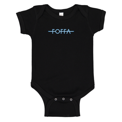 Foffa Blue Logo Baby Onesie Romper