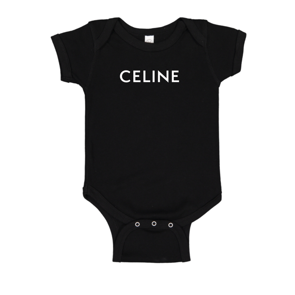 Celine Logo Baby Romper Onesie