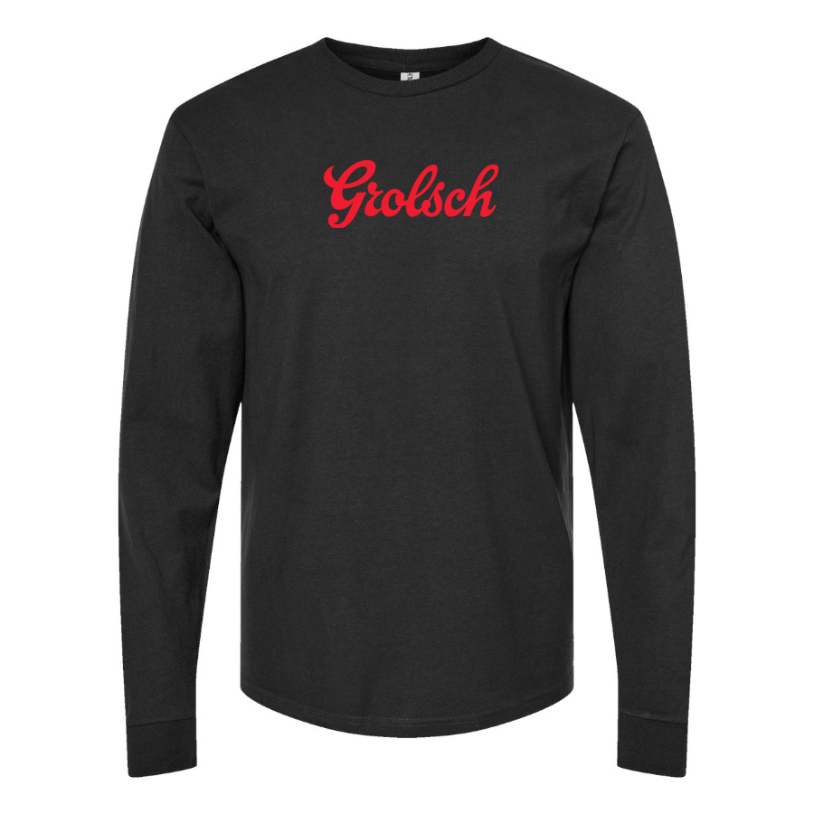 Youth Grolsch Logo Cotton Long Sleeve T-Shirt