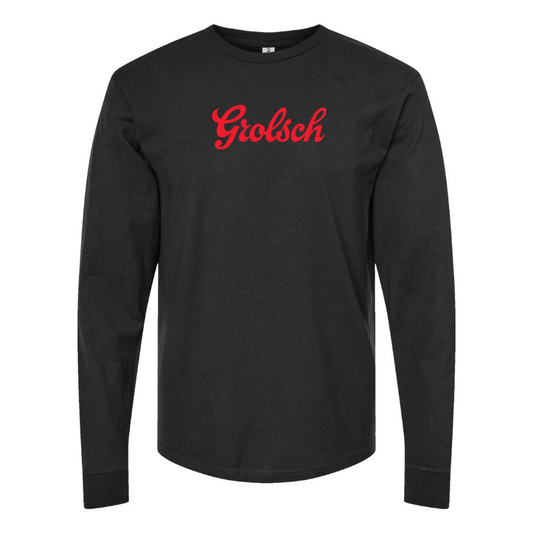 Youth Grolsch Logo Cotton Long Sleeve T-Shirt