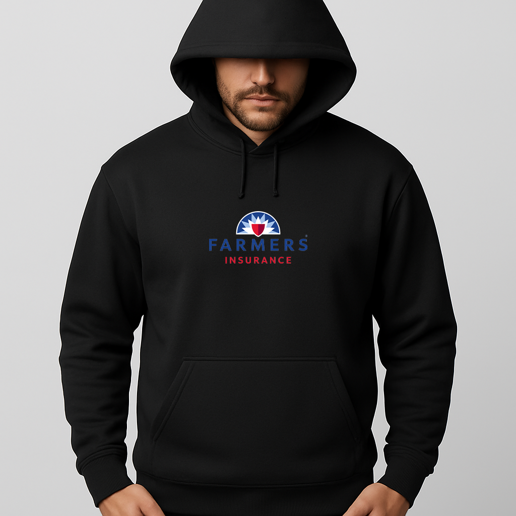 Men's Farmer_s Insurance Logo Pullover Hoodie