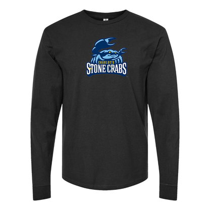 Youth Charlotte Stone Crabs Logo Long sleeves