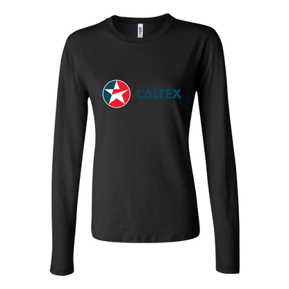 BELLA CANVAS Caltex Gas Station  Jersey Long Sleeve Tee
