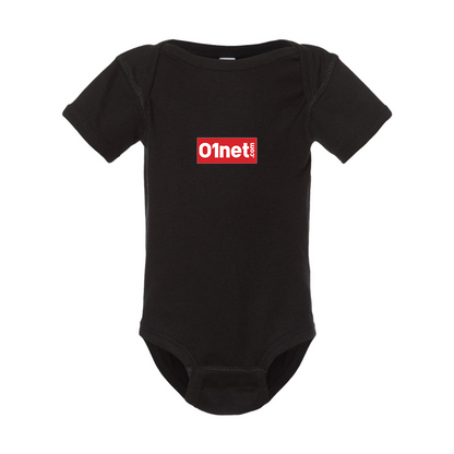 01net Logo  Rabbit Skins Infant Baby Rib Bodysuit