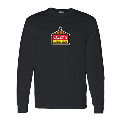 Men's Casey's General Store  Gildan Heavy Cotton Long Sleeve T-Shirt