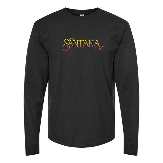 Youth Santana Logo Cotton Long Sleeve T-Shirt