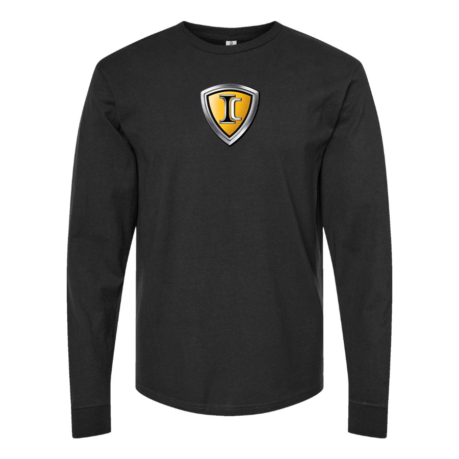 Men's IC Bus  Logo Cotton Long Sleeve T-Shirt