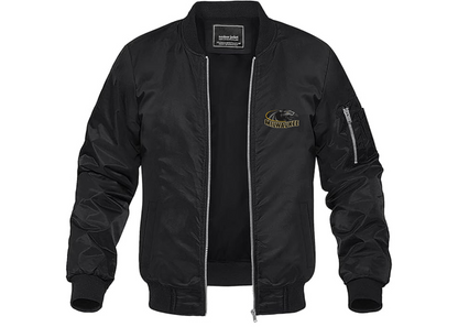 Men's Wisconsin Milwaukee Panthers Lightweight Bomber Jacket Windbreaker Softshell Varsity Jacket Coat