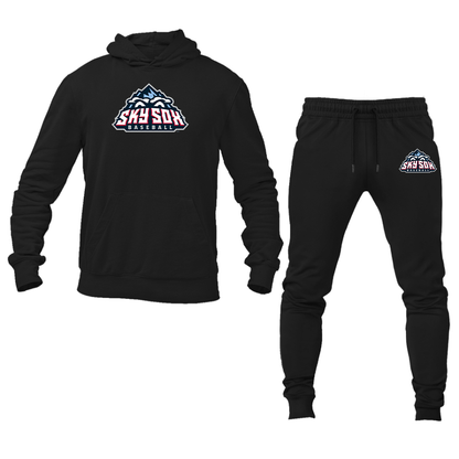 Men's Colorado Springs Sky Sox Logo Hoodie Joggers Set
