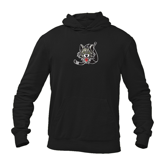 Men's Chicago Wolves Logo Pullover Hoodie