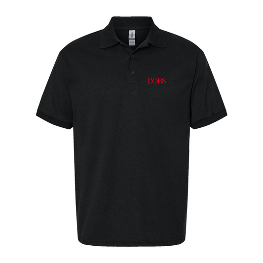 Men's L'OBS Logo Dry Blend Polo