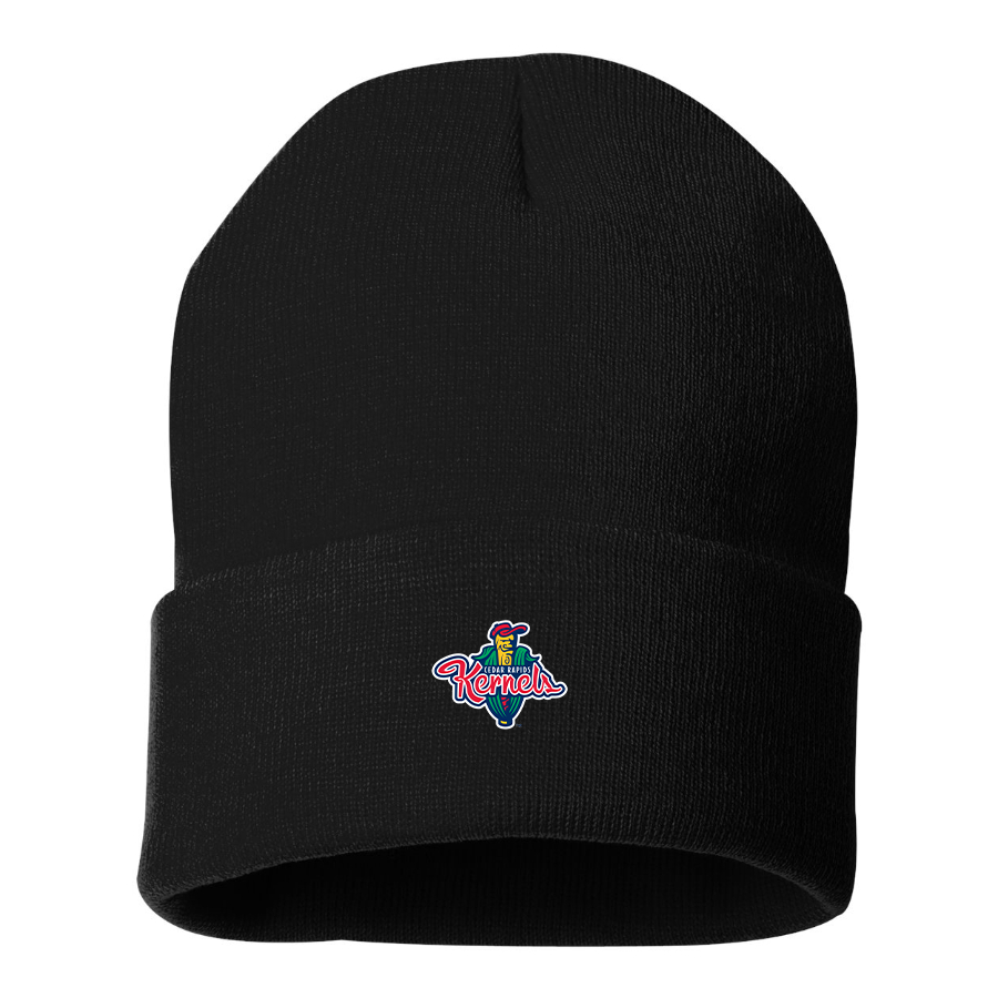 Cedar Rapids Kernels Logo Beanie Hat