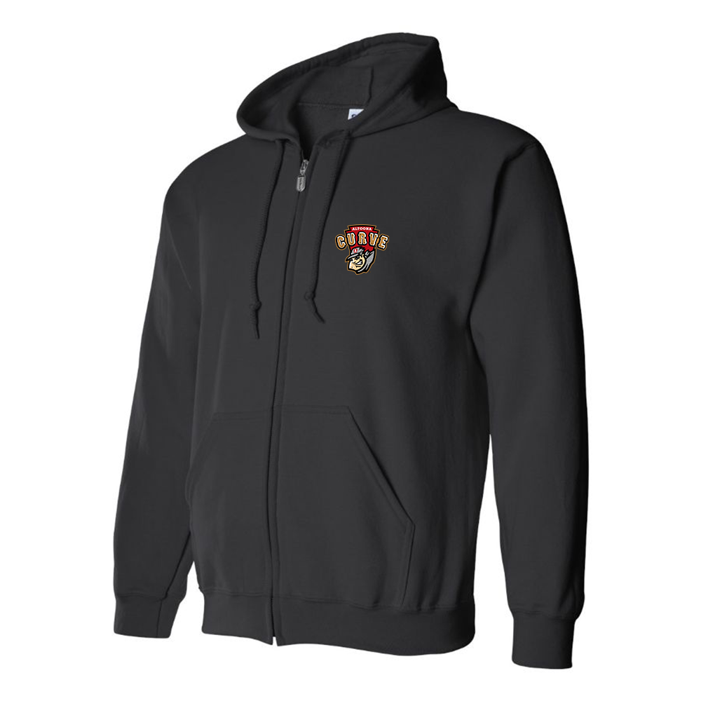 Men's Altoona Curve Logo Zipper Hoodie