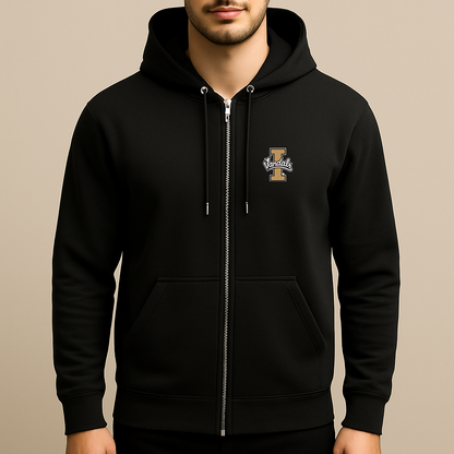 Men's Idaho Vandals Logo Zipper Hoodie
