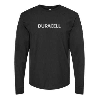 Men's Duracell Logo Cotton Long Sleeve T-Shirt