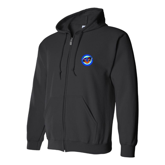 Men's The Black Crowes Logo Zipper Hoodie
