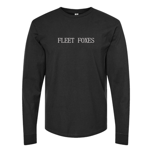Men's Fleet Foxes Cotton Long Sleeve T-Shirt