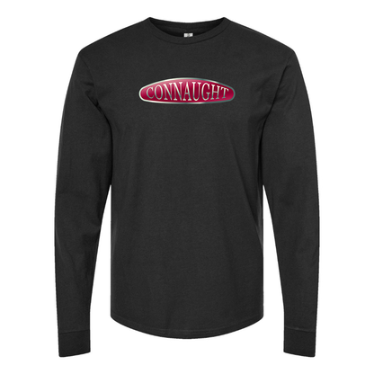 Men's  Connaught Motor Company Logo Cotton Long Sleeve T-Shirt