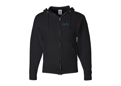 Men's People Magazine Logo JERZEES NuBlend Full-Zip Hooded Sweatshirt