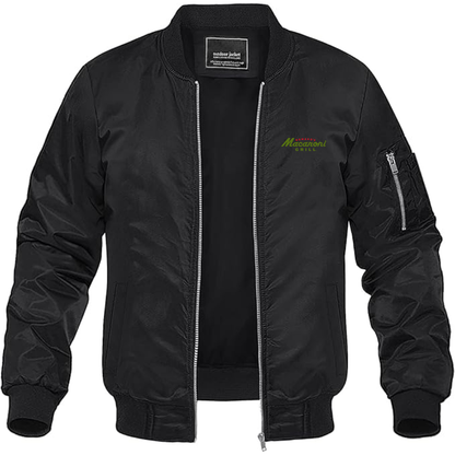 Men's  Romano_s Macaroni Grill  Logo Lightweight Bomber Jacket Windbreaker Softshell Varsity Jacket Coat