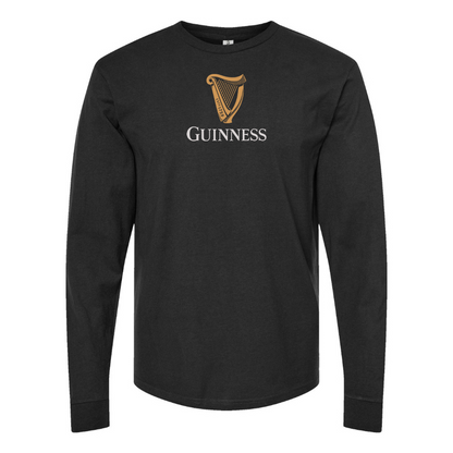 Men's Guinness Logo Long Sleeve T-Shirt