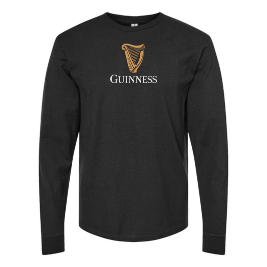 Men's Guinness Logo Long Sleeve T-Shirt