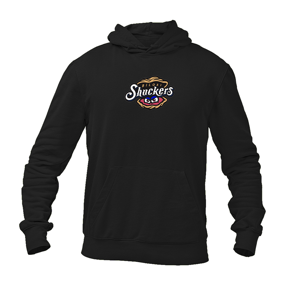 Men's Biloxi Shuckers Logo Pullover Hoodie