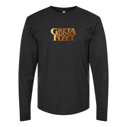 Youth Greta Van Fleet Logo Cotton Long Sleeve T-Shirt