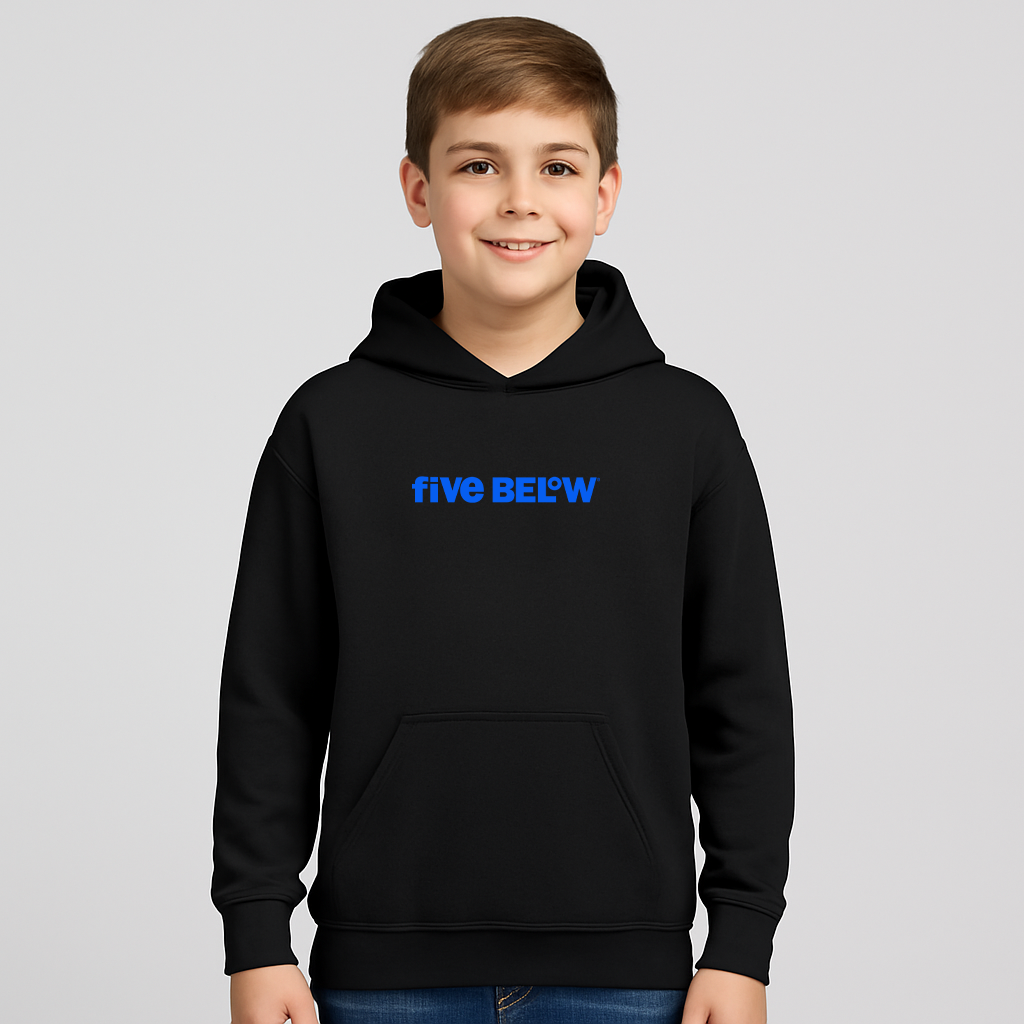 Youth Five Below Logo Pullover Hoodie