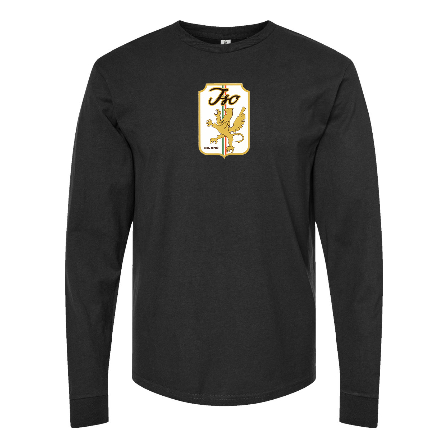Men's  Iso Logo Cotton Long Sleeve T-Shirt