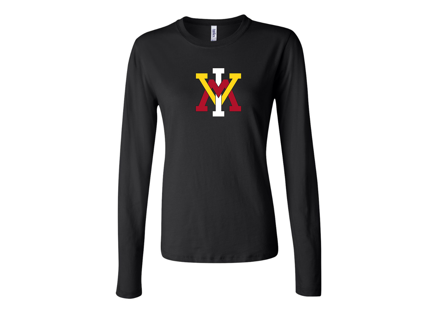 BELLA CANVAS Women’s VMI Keydets Jersey Long Sleeve Tee