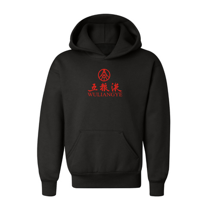 Youth Wuliangye Logo Pullover Hoodie