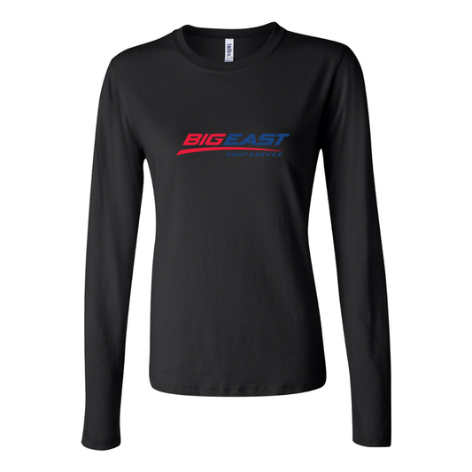 BELLA CANVAS Big East Conference  Jersey Long Sleeve Tee