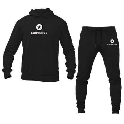 Men's Converse Logo Hoodie Joggers Set