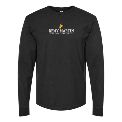 Men's Rémy Martin Logo Cotton Long Sleeve T-Shirt