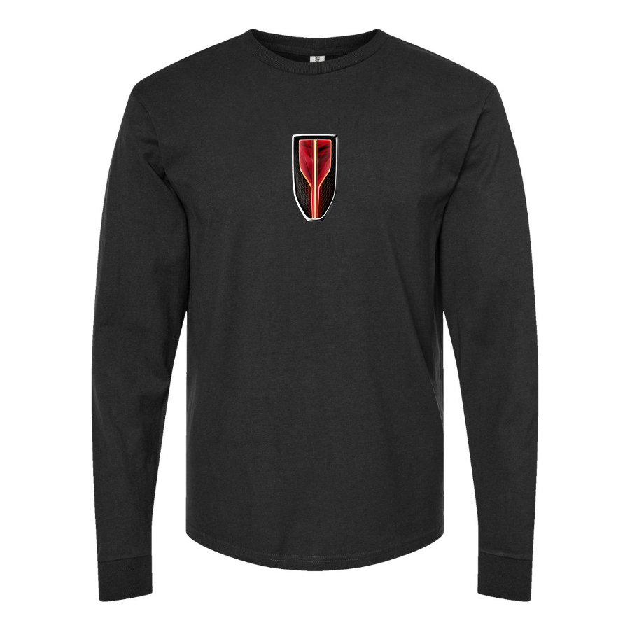 Youth Hongqi Logo Cotton Long Sleeve T-Shirt