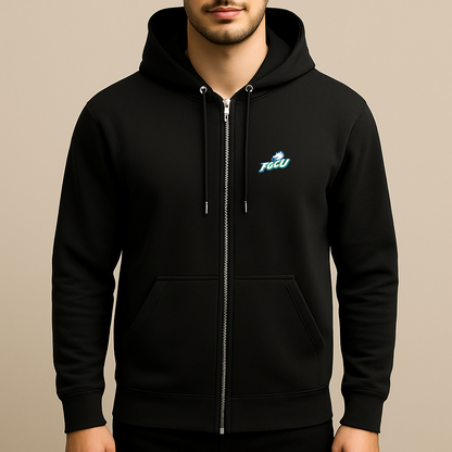 Men's Florida Gulf Coast Eagles Logo Zipper Hoodie