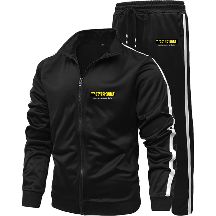 Men's Wastern Union Logo Dri-Fit TrackSuit