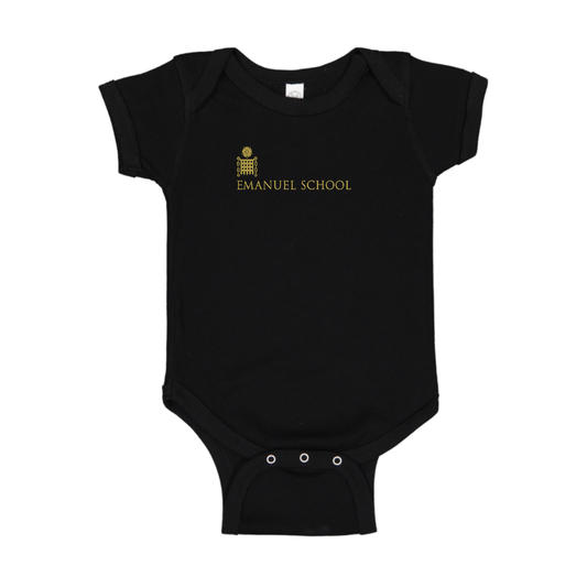 Emanuel School Logo Baby Romper Onesie